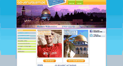 Desktop Screenshot of go-jerusalem.de
